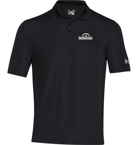 Under Armour Black 1261172 polo shirts with company logo