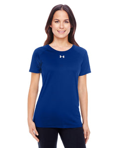 Under Armour Ladies Locker T-Shirt Royal 400