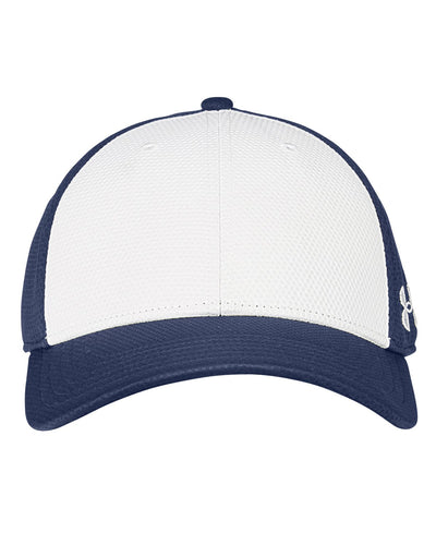 Under Armour Color Blocked Cap MID NVY/ WHT 1282119