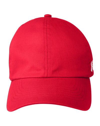 Under Armour SuperSale Ladies Chino Adjustable Cap RED/ WHITE 1295126