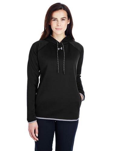 Under Armour Black/ Steel 1295300 custom dri fit sweatshirts