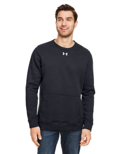 custom work sweatshirts Under Armour BLACK/ WHT 001 1302159