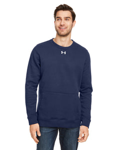 custom dri fit sweatshirts Under Armour MID NVY/ WH 410 1302159