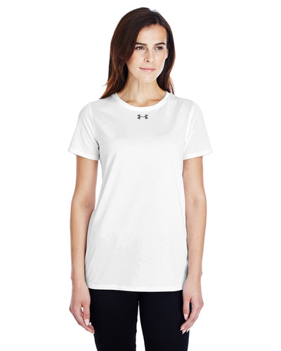 Under Armour Ladies Locker T-Shirt 2.0 WHITE/ GRAPH 1305510