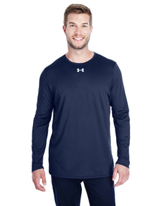 Under Armour Long Sleeve Locker Tee 2.0 Midnight Navy/ M Silver 1305776