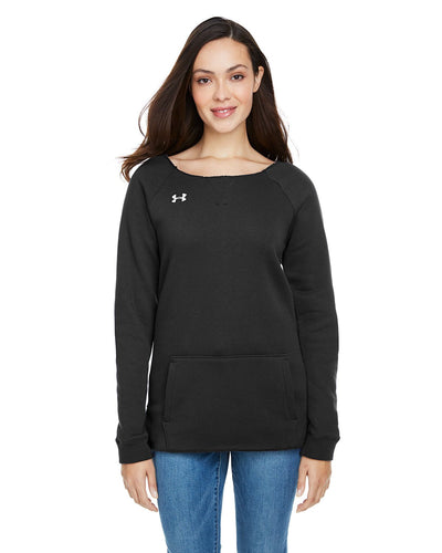 sweatshirts custom logo Under Armour BLACK/ WHT 001 1305784
