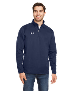 custom logo sweatshirts embroidered Under Armour MD NVY/ WH 410 1310071