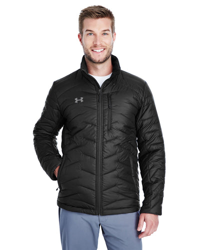 Under Armour Black/ Steel 1317223 business logo jackets