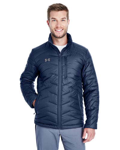Under Armour Md Navy/ Stl 1317223 business logo jackets