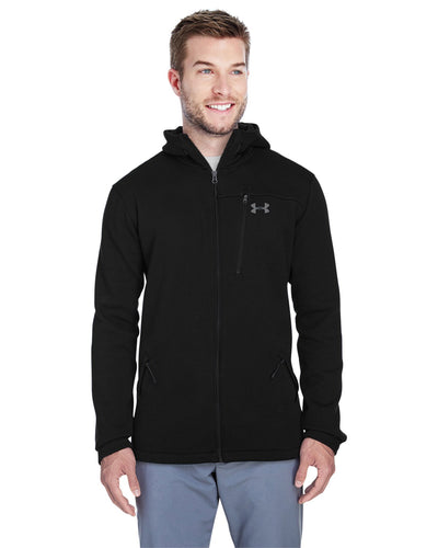 Under Armour Black/ Chrcl 1319382 business sweatshirts with logo