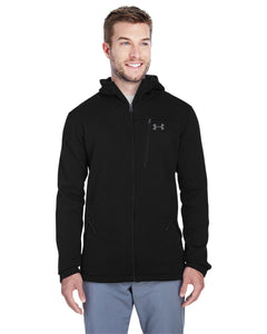 Under Armour Black/ Chrcl 1319382 business sweatshirts with logo