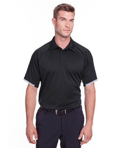 Under Armour Black 1343102 polo shirt with logo embroidered