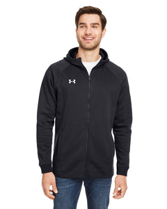 custom sweatshirts for business Under Armour BLACK/ WHT 001 1351313