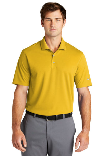 Nike Varsity Maize NKDC1963 custom polo shirts with logo