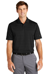 Nike Black NKDC2115 custom dri fit polo shirts