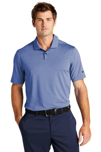 Nike Game Royal Heather NKDC2108 custom dri fit polo shirts