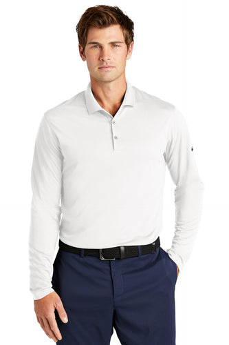 Nike White NKDC2104 custom logo polo shirts