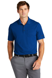 Nike Gym Blue NKDC2103 custom logo polo shirts embroidered