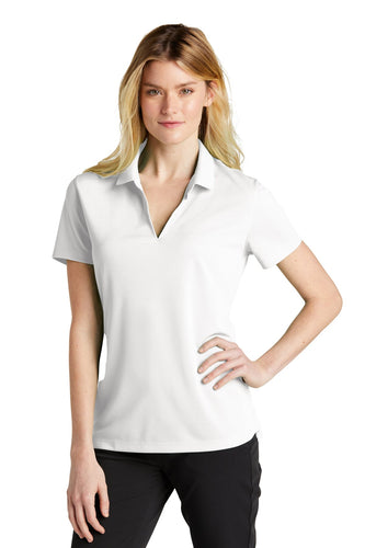 Nike White NKDC1991 business polos with logo