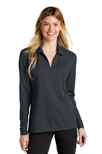 Nike Anthracite NKDC2105 polo shirts with logos