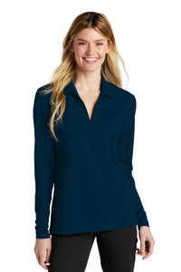Nike Navy NKDC2105 polo shirts with logos