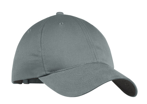 nike unstructured twill cap 580087 dark grey