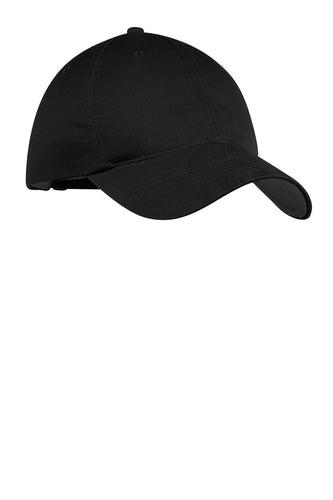 nike unstructured twill cap 580087 deep black