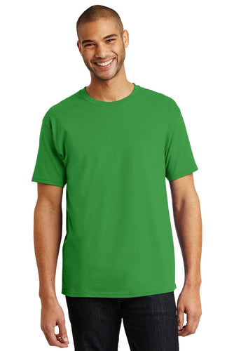 hanes tagless cotton t shirt 5250 shamrock green