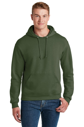 Jerzees Military Green 996M sweatshirts custom logo