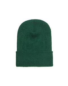 Yupoong Adult Cuffed Knit Beanie 1501 SPRUCE