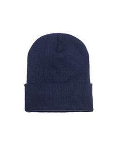 Yupoong Adult Cuffed Knit Beanie 1501 NAVY