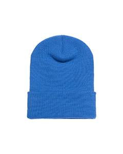Yupoong Adult Cuffed Knit Beanie 1501 CAROLINA BLUE