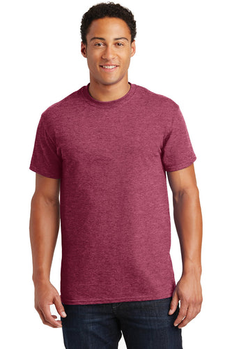 gildan ultra cotton t shirt 2000 heathered cardinal