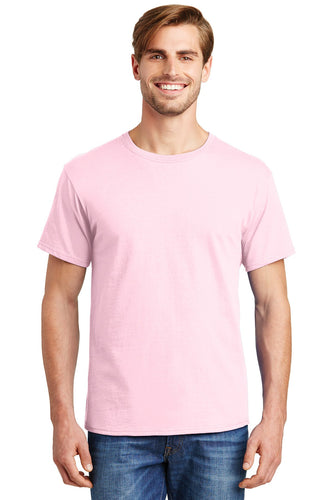 hanes comfortsoft cotton t shirt 5280 pale pink