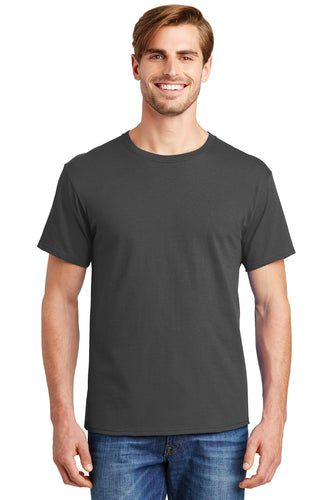 hanes comfortsoft cotton t shirt 5280 smoke grey