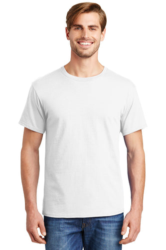 hanes comfortsoft cotton t shirt 5280 white
