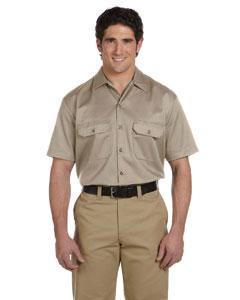 dickies_1574_desert sand_company_logo_button downs
