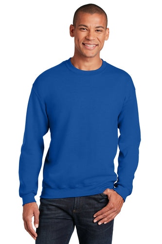 Gildan Royal 18000 custom logo sweatshirts embroidered