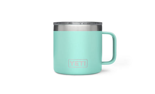 yeti rambler 14 oz mug seafoam