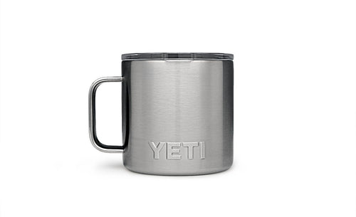 yeti rambler 14 oz mug stainless steel
