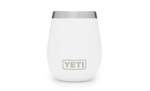 yeti rambler 10 oz wine tumbler white