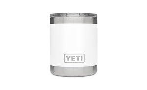 yeti rambler 10 oz lowball white
