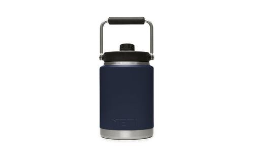 yeti rambler half gallon jug navy