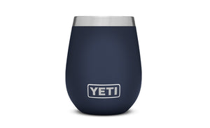 yeti rambler 10 oz wine tumbler navy