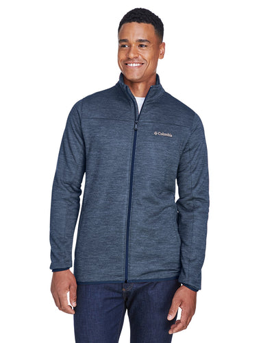 Columbia Collegt Nvy Hthr 1807681 promotional jackets company logo