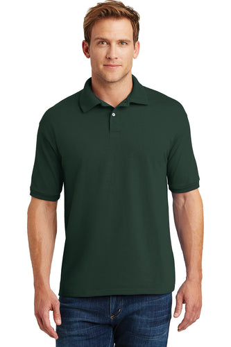 hanes deep forest 054x custom polo shirts with logo