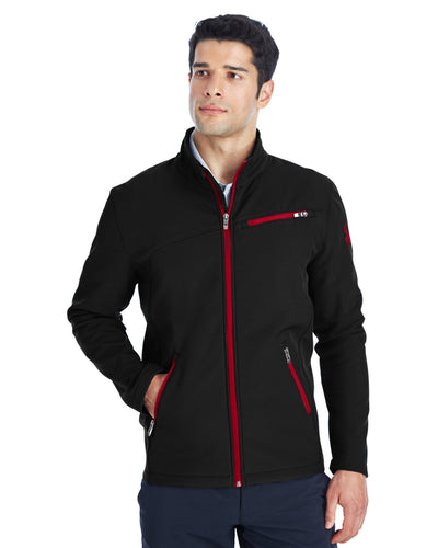 Spyder BLACK/ RED 187334 team jackets embroidered