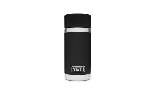 yeti rambler 12 oz bottle with hotshot cap black