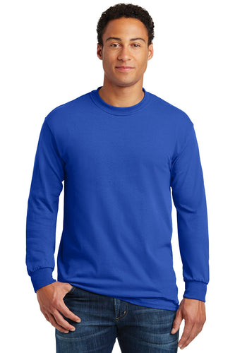 gildan heavy cotton long sleeve t shirt 5400 royal