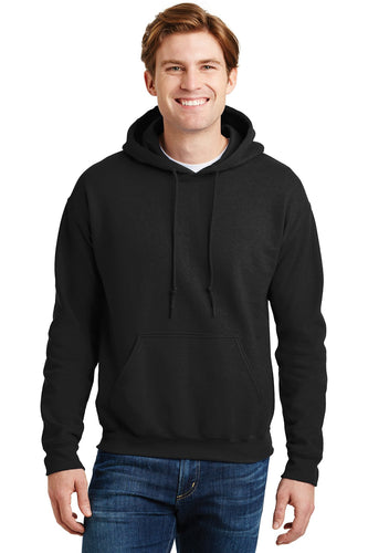 Gildan Black 12500 custom sweatshirts with logo